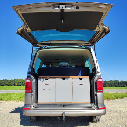 Campingmodul CampWheel Camper Box 3.1 (Grau) für VW T4, T5, T6, T6.1, Caravelle