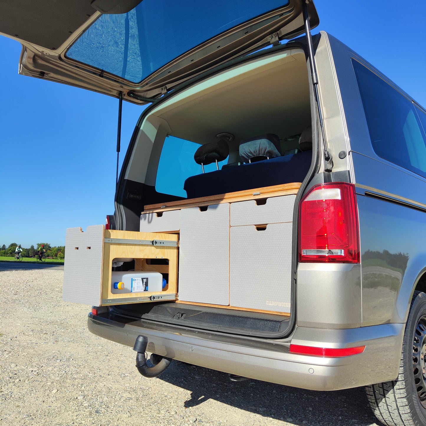 Campingmodul CampWheel Camper Box 3.1 (Grau) für VW T4, T5, T6, T6.1, Caravelle