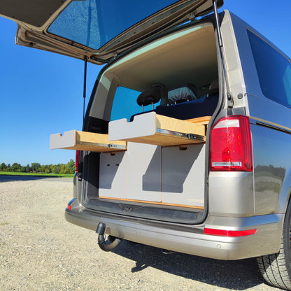 Campingmodul CampWheel Camper Box 3.1 (Grau) für VW T4, T5, T6, T6.1, Caravelle