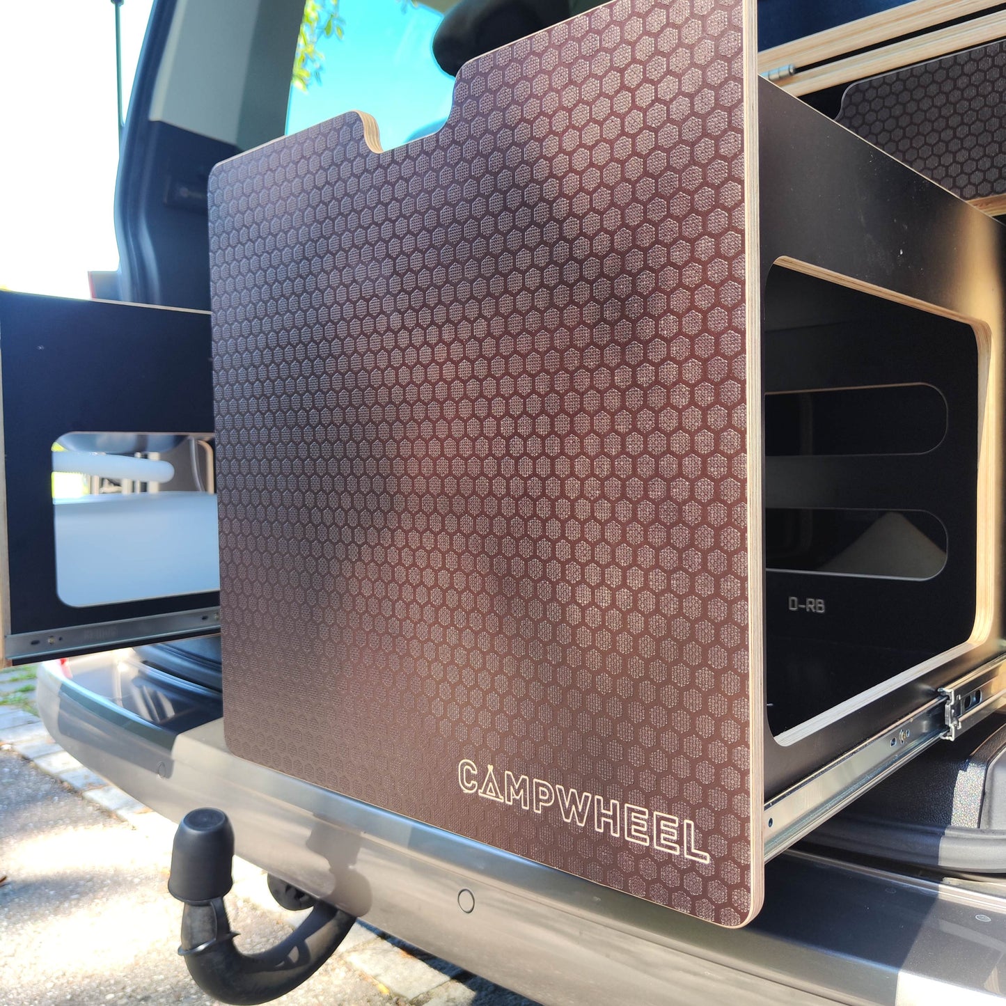 Campingmodul CampWheel Camper Box 3.1 (Braun) für VW T4, T5, T6, T6.1, Caravelle NEU