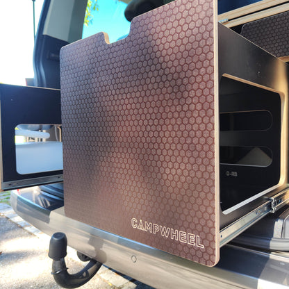 Campingmodul CampWheel Camper Box 3.1 (Braun) für VW T4, T5, T6, T6.1, Caravelle NEU
