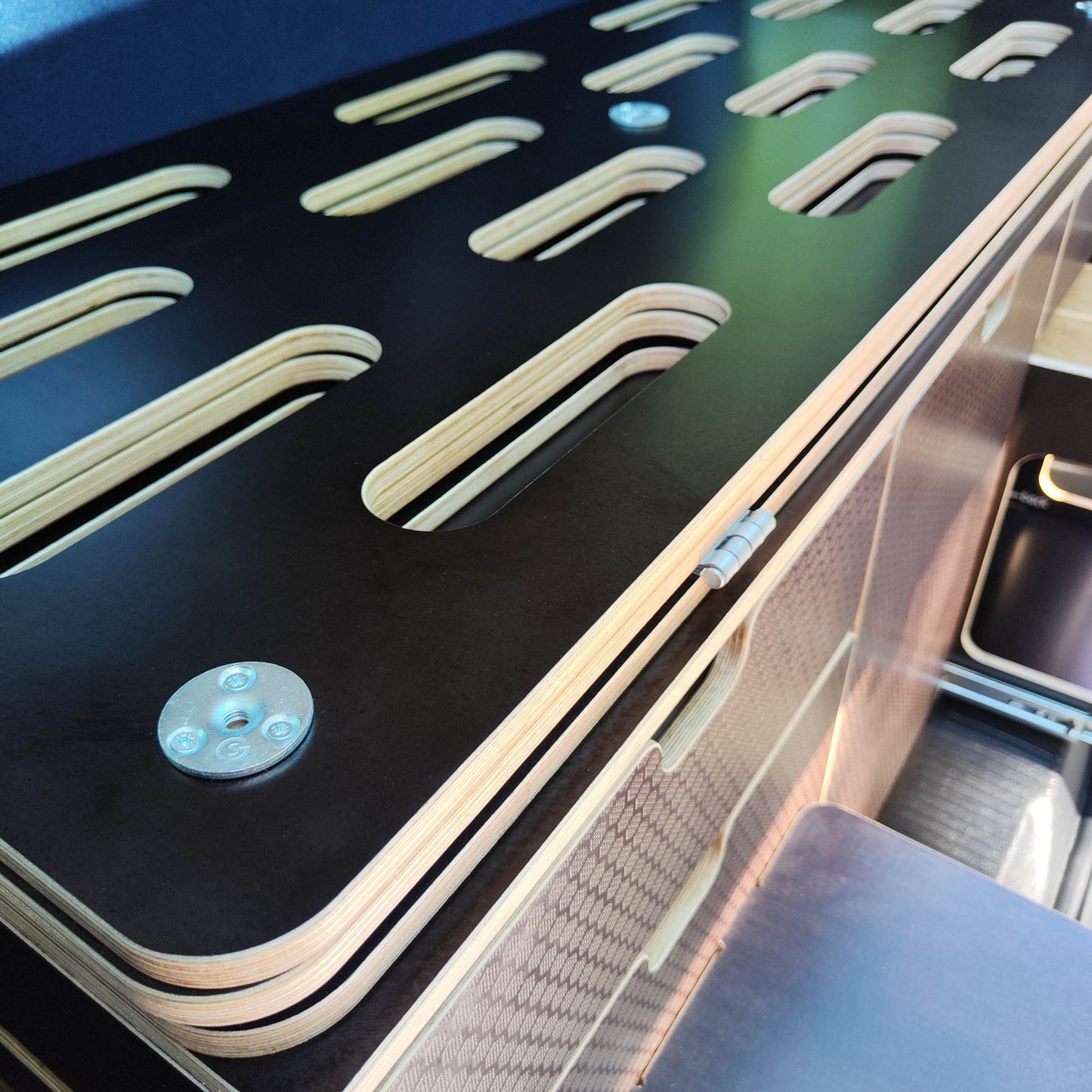 Campingmodul CampWheel Camper Box 3.1 (Braun) für VW T4, T5, T6, T6.1, Caravelle NEU