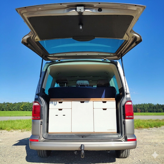 Campingmodul  Сamper Box 3.1 (Weiß) für VW T4, T5, T6, T6.1, Caravelle
