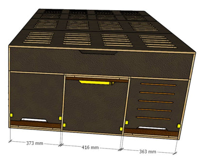 Campingmodul universall CampWheel 7.1 Modul Ford tourneo custom biz 2017