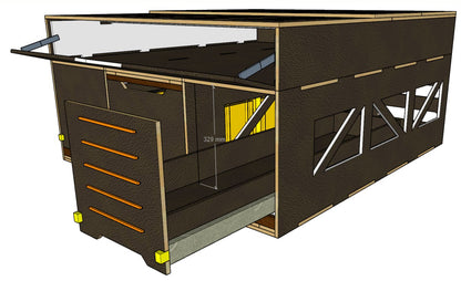 Campingmodul universall CampWheel 7.1 Modul Ford tourneo custom biz 2017