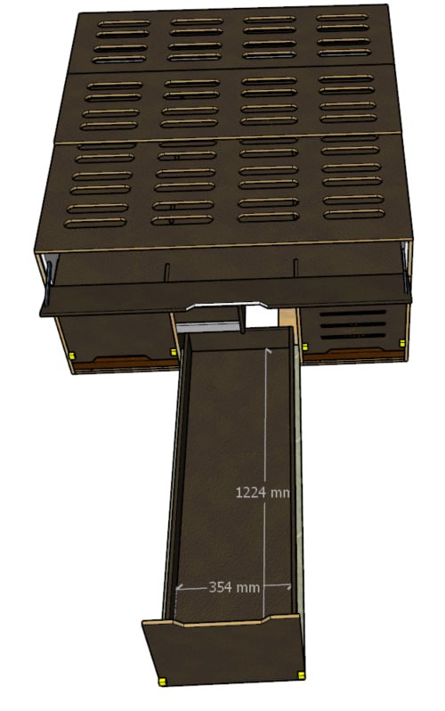 Campingmodul universall CampWheel 7.1 Modul Ford tourneo custom biz 2017