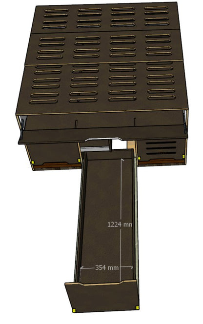 Campingmodul universall CampWheel 7.1 Modul Ford tourneo custom biz 2017