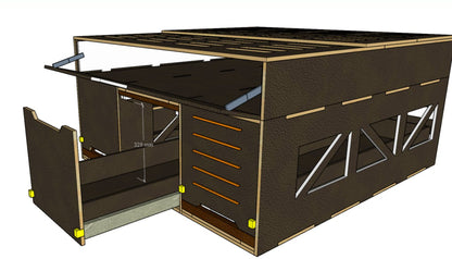 Campingmodul universall CampWheel 7.1 Modul Ford tourneo custom biz 2017