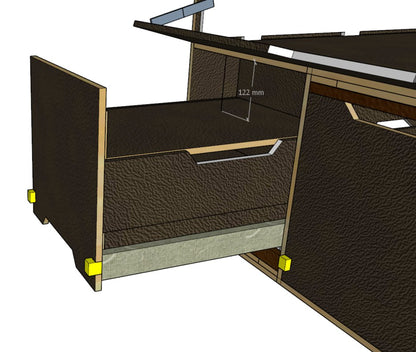 Campingmodul universall CampWheel 7.1 Modul Ford tourneo custom biz 2017