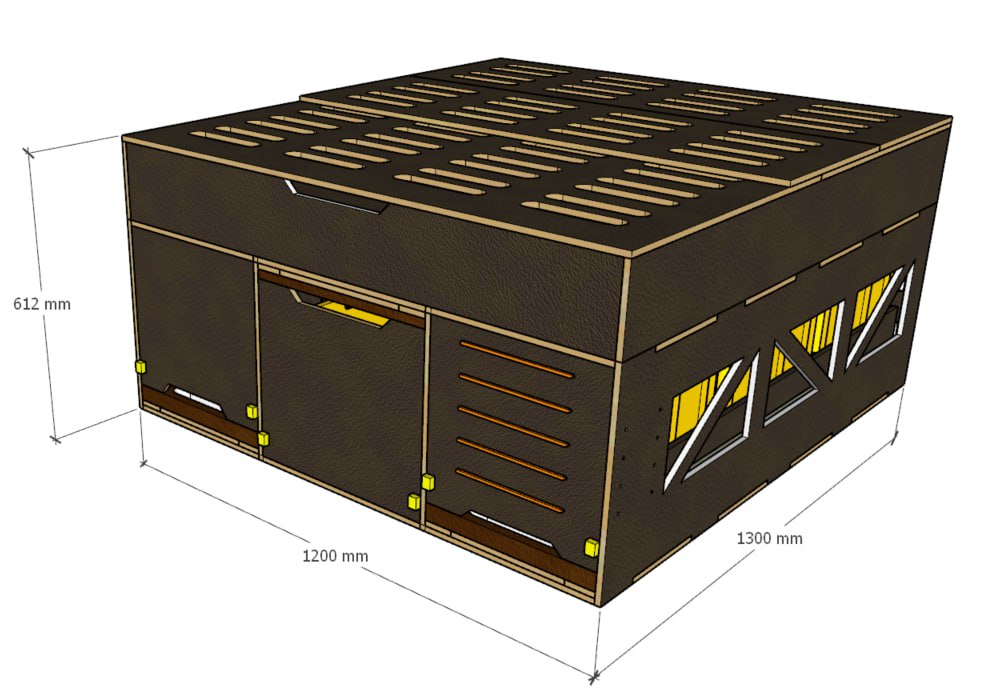 Campingmodul universall CampWheel 7.1 Modul Ford tourneo custom biz 2017